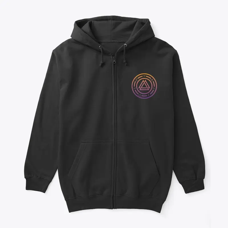 Valknut Zip Hoodie