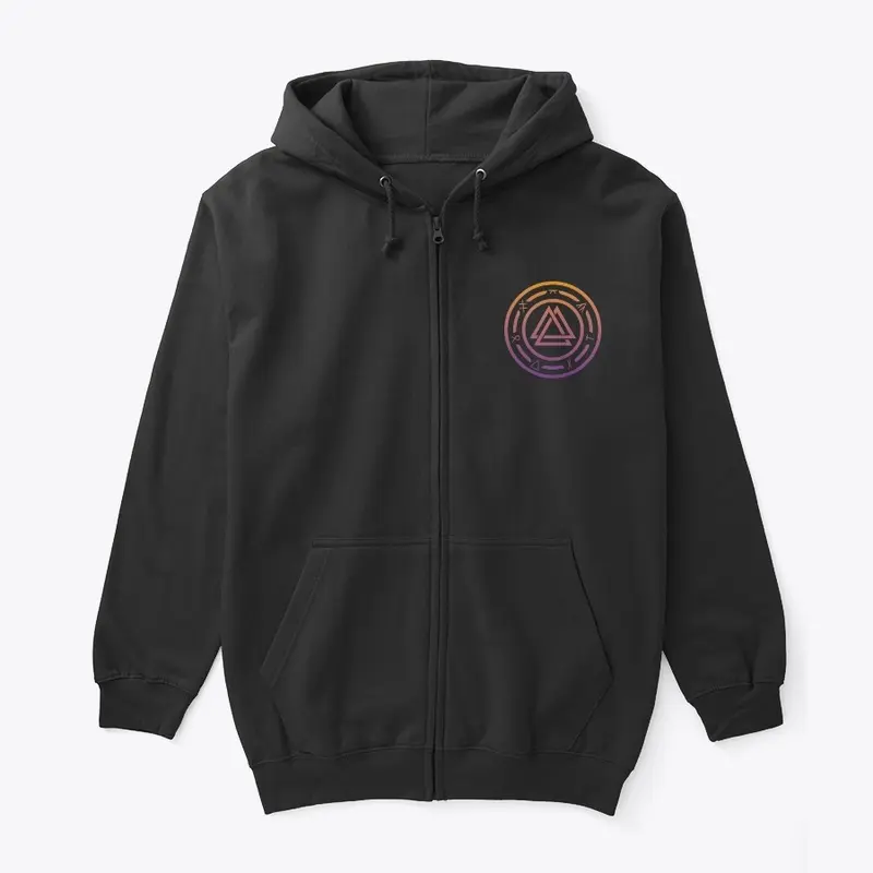 Valknut Zip Hoodie